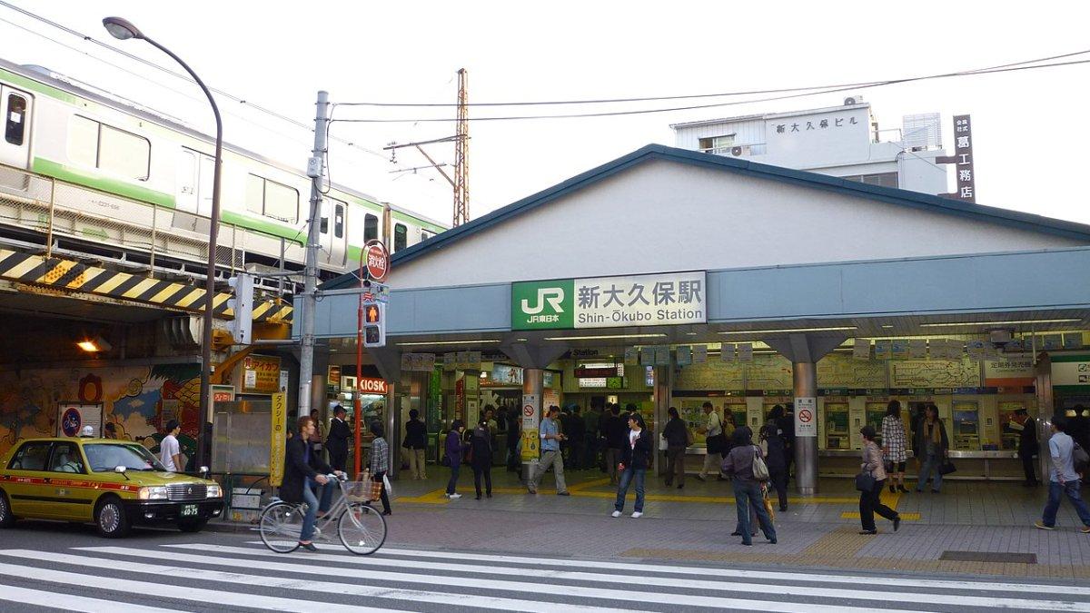 Shin-Okubo, satu tempat wisata terbaik di Shinjuku Tokyo Jepang.