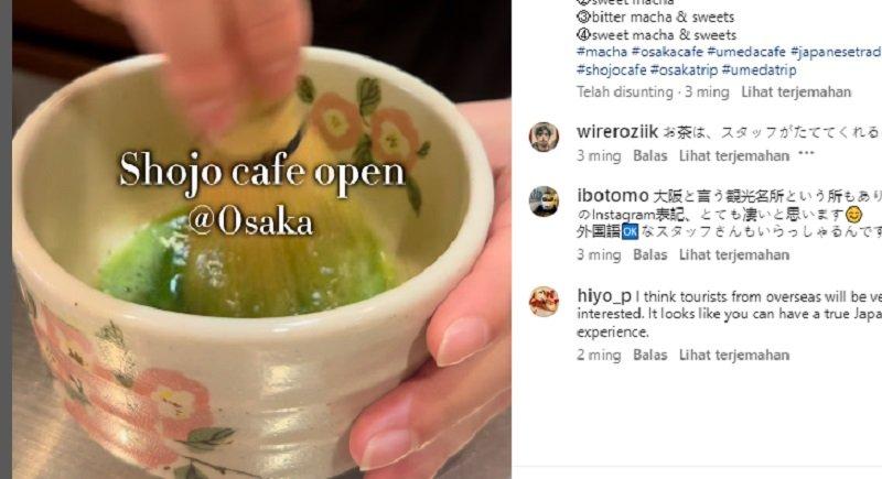 Shojo, kafe baru di Nakazakicho Osaka Jepang