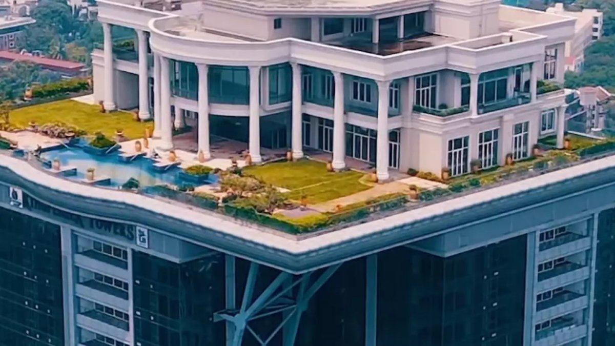 Sky Mansion sendiri diketahui dibangun di Kota UB, kawasan bisnis Bengaluru, India, dan pemiliknya adalah VIjay Mallya.