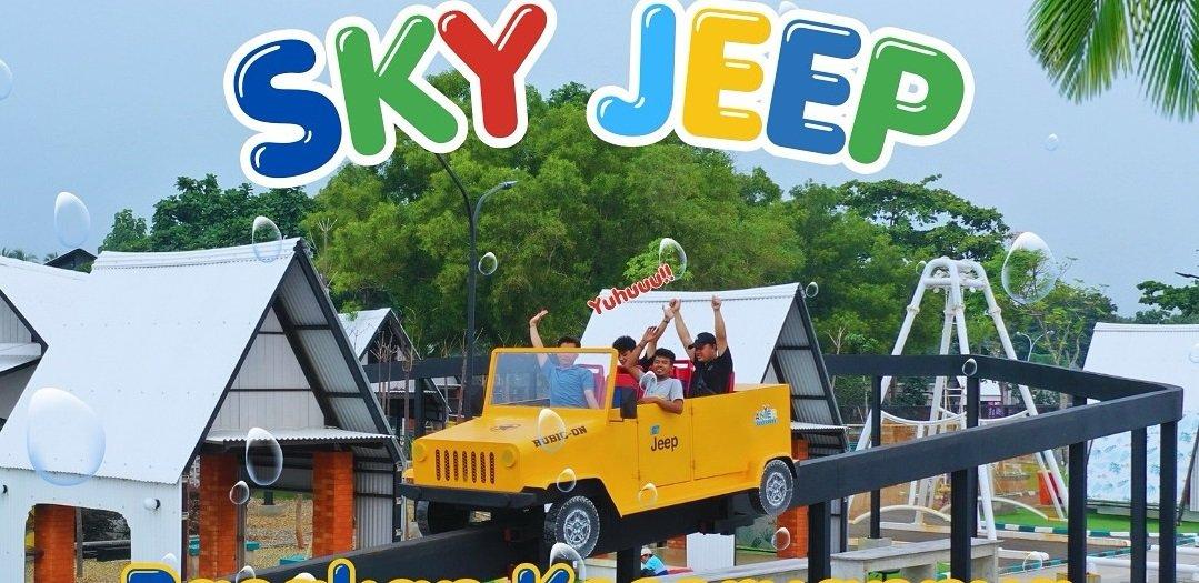 Sky jeep, satu wahana di Anyer Wonderland Banten.