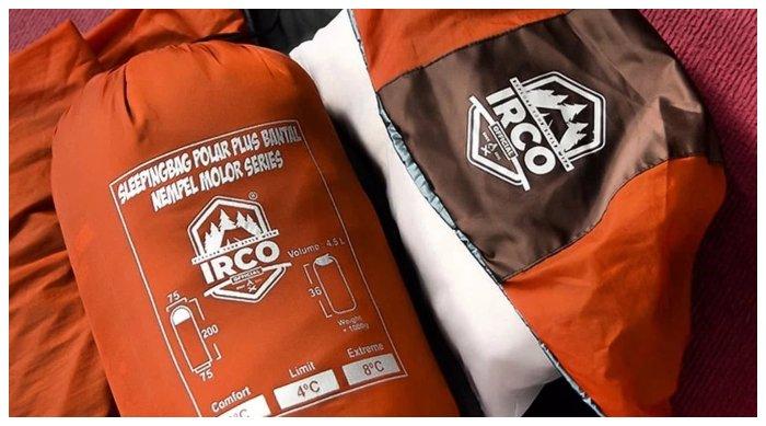 Sleeping bag buat hiking atau camping, produk dari Irco Sleeping Bag Bantal Polar