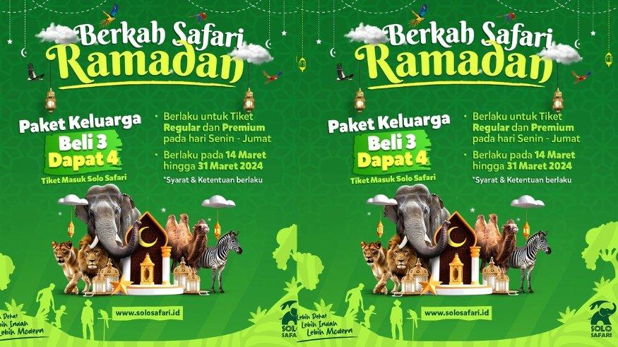 Solo Safari bisa menjadi pilihan tempat wisata saat liburan di Solo pada bulan Ramadhan.