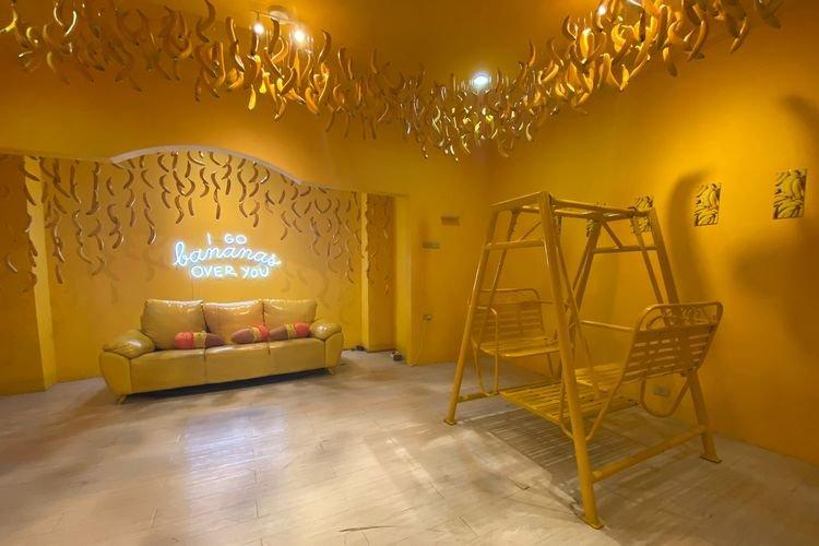 Spot foto Banana Room di HOLEO Golf & Museum di Cideng, Gambir, Jakarta Pusat.