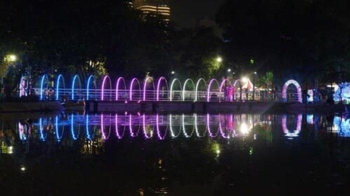 Spot foto instagramable di Jakarta Fair 2024 JIExpo Kemayoran, Jakarta.