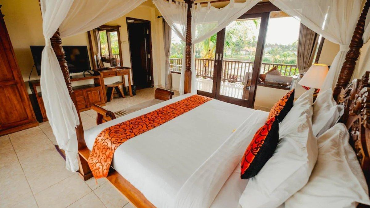 Sri Aksata Ubud Resort, satu hotel bintang 3 terbaik di Ubud Bali.