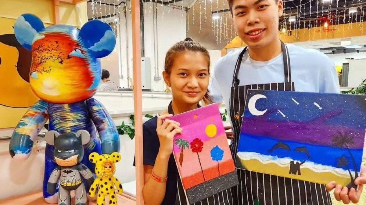 Streaks n Strokes, satu tempat wisata hits di Singapura yang cocok buat honeymoon.