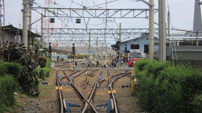 Stasiun Bogor pada Minggu (31/12/2023).