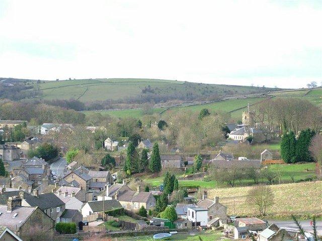 Suasana di Desa Eyam Inggris