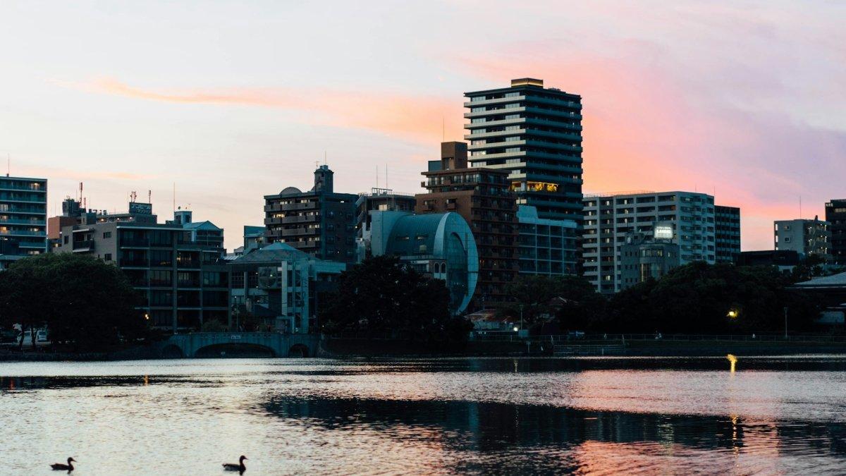 Suasana di Fukuoka Jepang