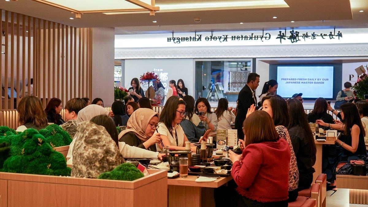 Suasana di Gyukatsu Kyoto Katsugyu, Plaza Indonesia, Jakarta Pusat.