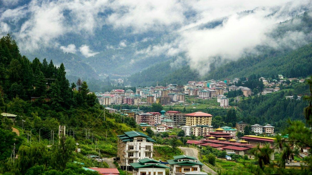 Suasana di Thimphu, Bhutan