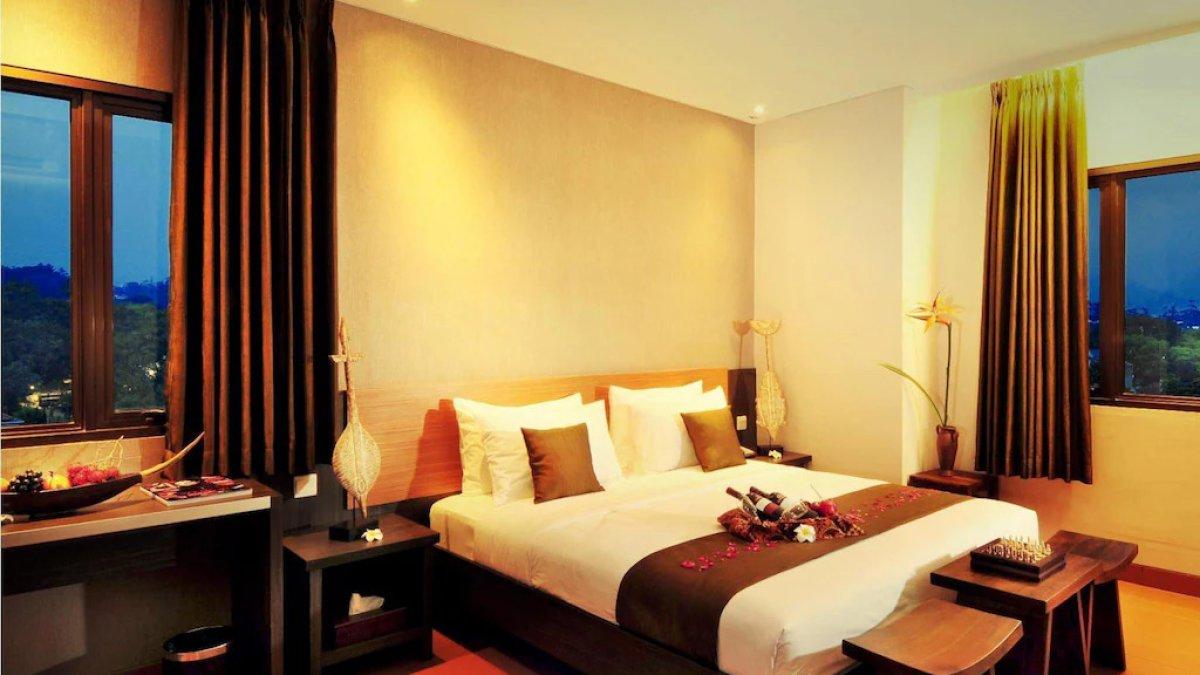 Ilustrasi tipe kamar yang ada di Sukajadi Hotel