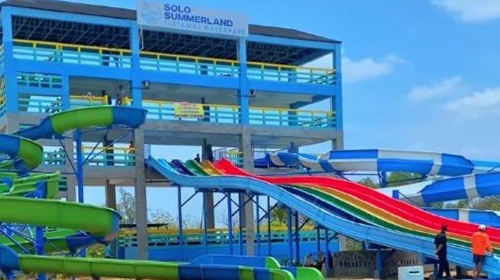 Summerland Tirtamas Waterpark, tempat wisata baru di Kota Solo, Jawa Tengah.