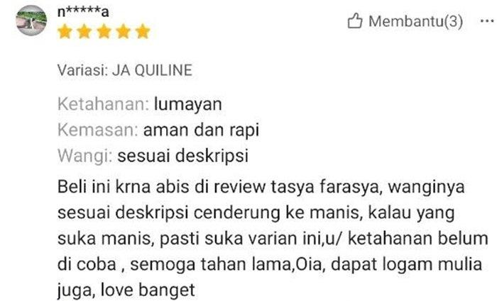 Review Ja Quiline.