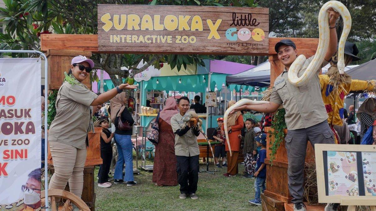 Suraloka Zoo Jogja bisa kamu kunjungi saat liburan akhir pekan.