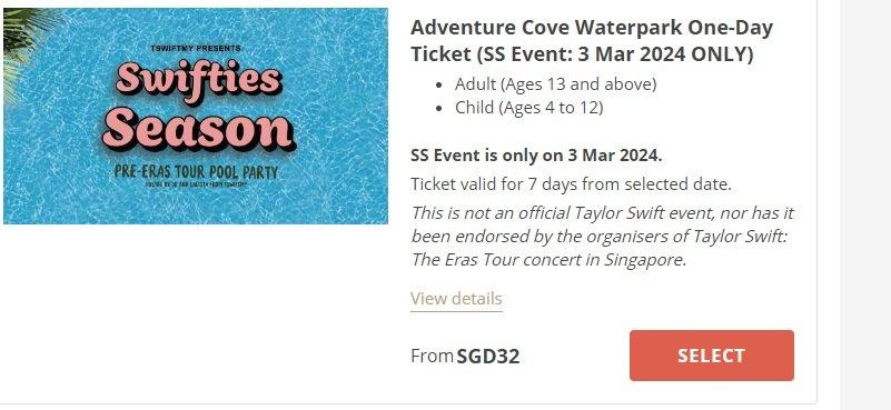 Swifties Season, satu acara bertema Taylor Swift terbaik di Singapura.
