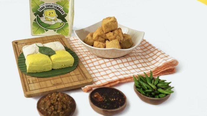 Tahu Susu Lembang, kuliner khas Lembang, Jawa Barat yang bisa juga dijadikan oleh-oleh.