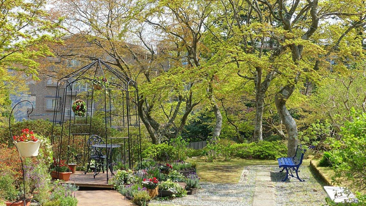 Taman Hakone Gora, satu tempat wisata terbaik di Hakone Jepang.