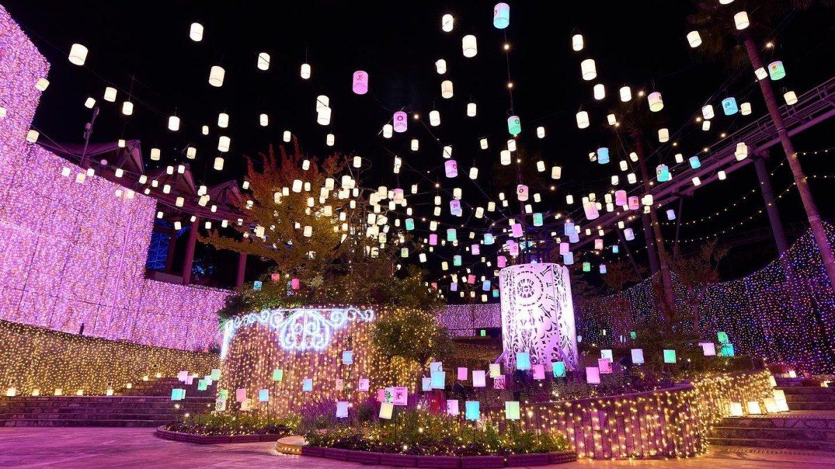 Taman Hirakata, satu surga tersembunyi di Osaka Jepang.