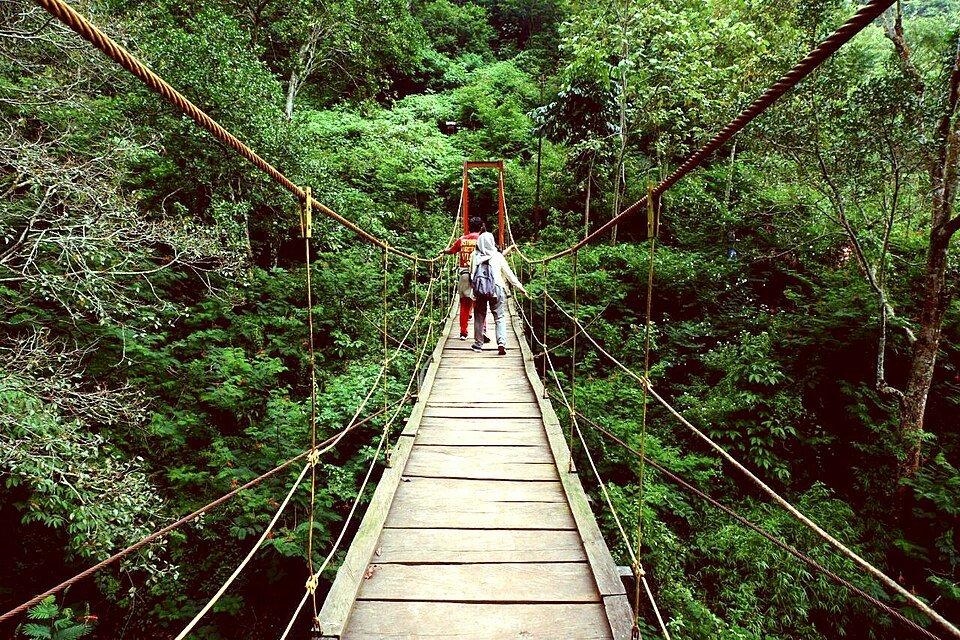 Taman Hutan Raya Ir. H. Djuanda, rekomendasi salah satu tempat wisata di Bandung.