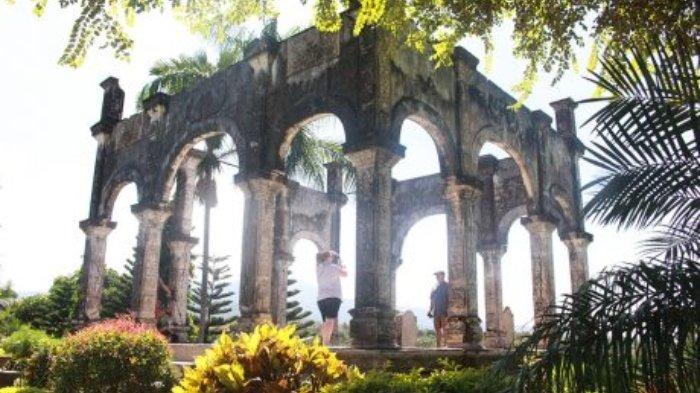 Taman Ujung Sukasada di Karangasem, Bali.