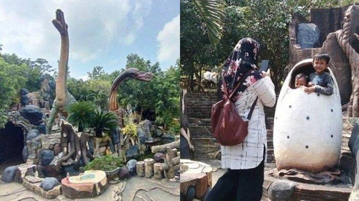 Taman Wisata Dinosaurus di Gandrungmangu, Kabupaten Cilacap, Jawa Tengah.
