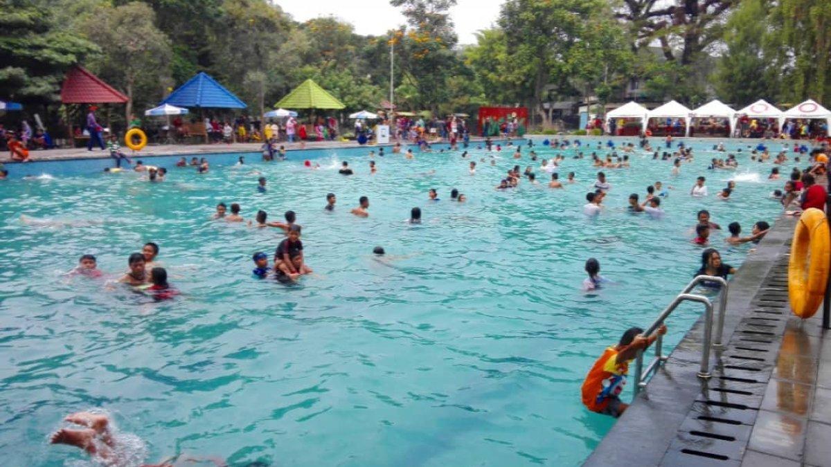 Taman Wisata Tirtoyoso Park, Kediri, Jawa Timur.