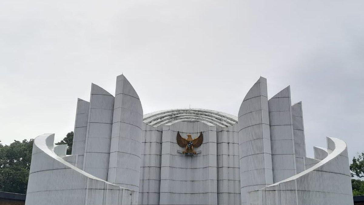 Tampak depan dari Museum Monumen Perjuangan Jawa Barat, Bandung, Jawa Barat.
