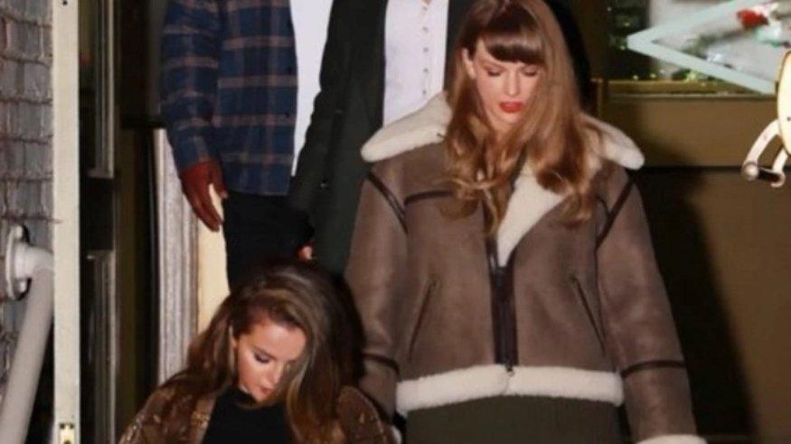Taylor Swift dan Selena Gomez hadiri acara penggalangan dana untuk Palestina di Brooklyn, New York, Amerika Serikat.