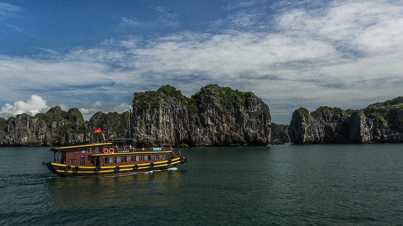 Teluk Lan Ha, satu tempat wisata terbaik di Vietnam.