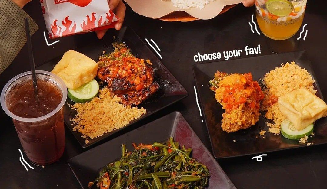Ayam Goreng Nelongso, tempat makan enak di Jatinangor.