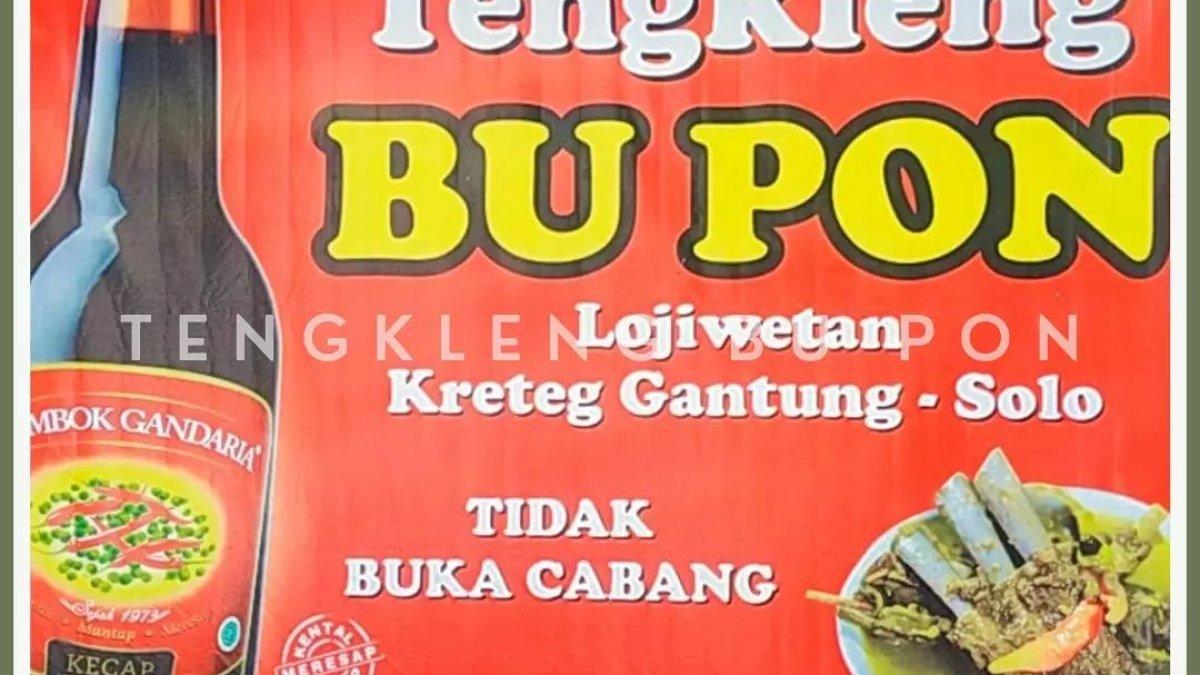 Tengkleng Kambing Bu Pon, satu tengkleng di Solo Jawa Tengah buat sarapan enak dan mengenyangkan.