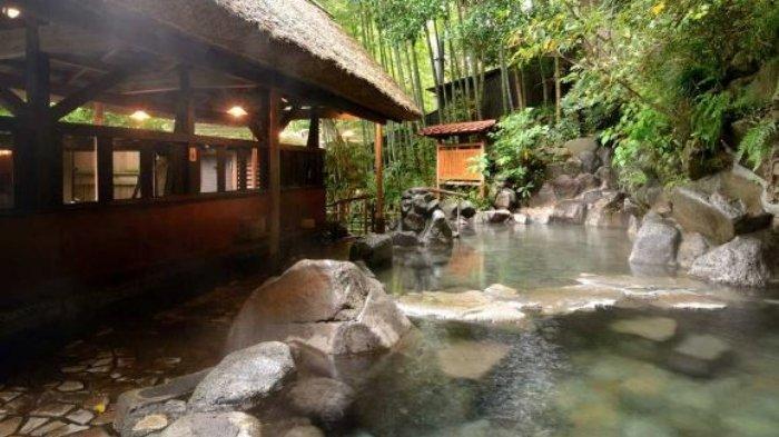 Tenzan Onsen di Hakone, Kanagawa Prefecture Jepang.