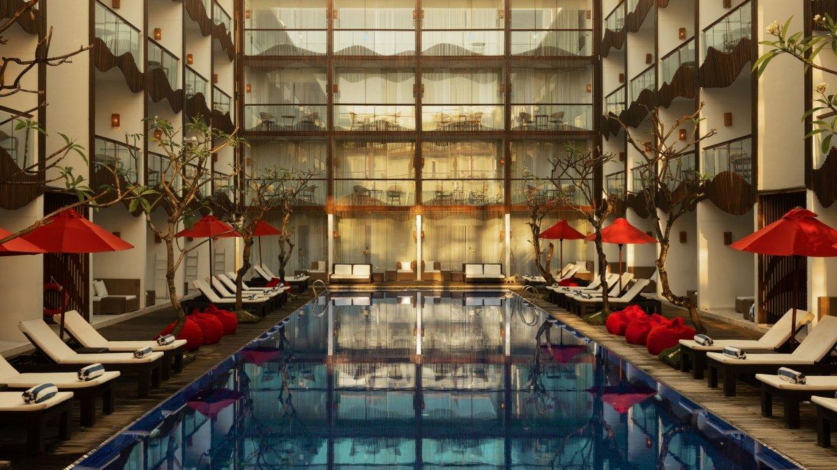 The Bene Hotel di Jalan Benesari, Kuta, Kecamatan Kuta, Kabupaten Badung, Bali 80361