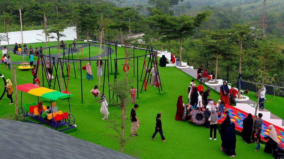 The Nice Funtastic Park di Cianjur Jawa Barat buat liburan bareng anak.