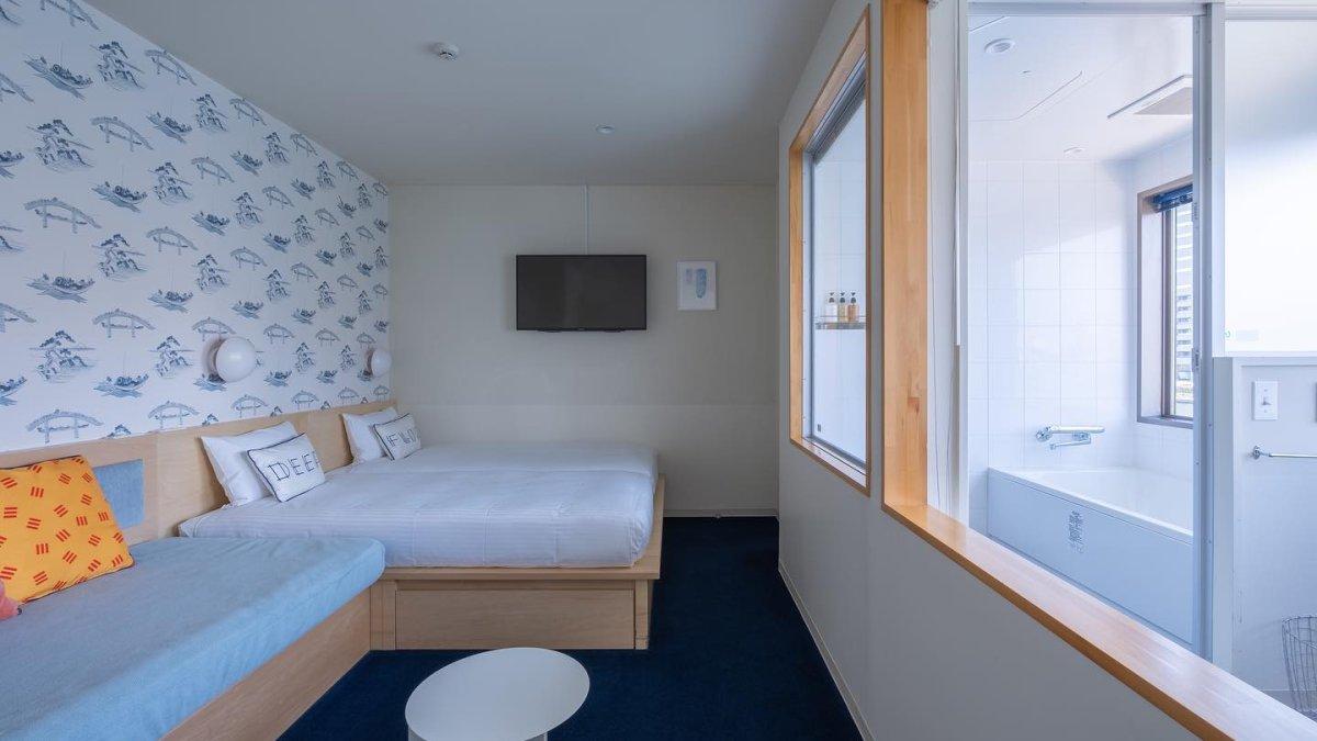 The Share Hotels Lyuro, satu hotel murah di Tokyo Jepang untuk kamu yang mau liburan hemat.