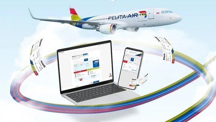 Ilustrasi tiket pesawat Pelita Air. Maskapai Pelita Air diketahui menawarkan tiket pesawat murah untuk berbagai rute, termasuk Pekanbaru-Jakarta.