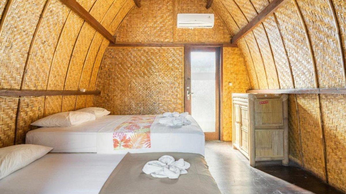 Ilustrasi tipe kamar yang akan di dapat ketika menginap di Uki Village