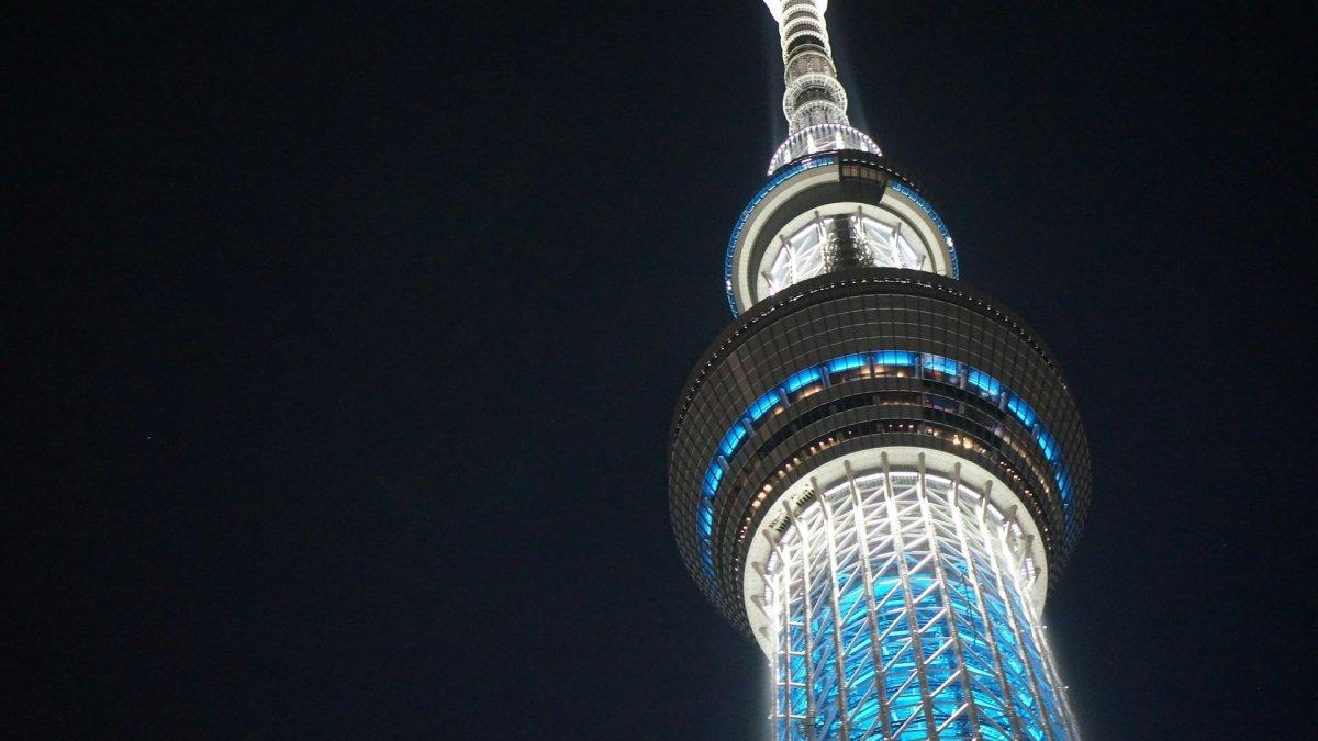 Tokyo Skytree, satu tempat wisata terbaik di Sumida Tokyo Jepang.