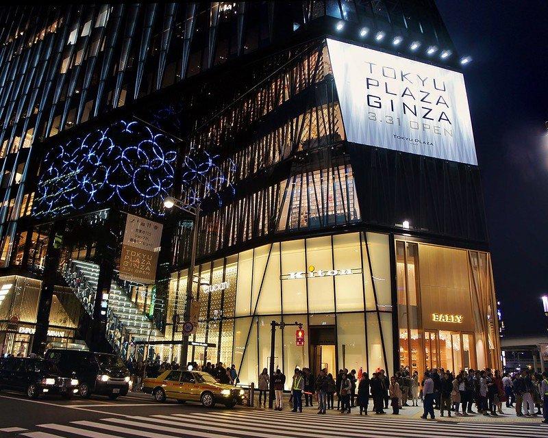 Tokyu Plaza Ginza, salah satu pusat perbelanjaan terbaik di Tokyo.