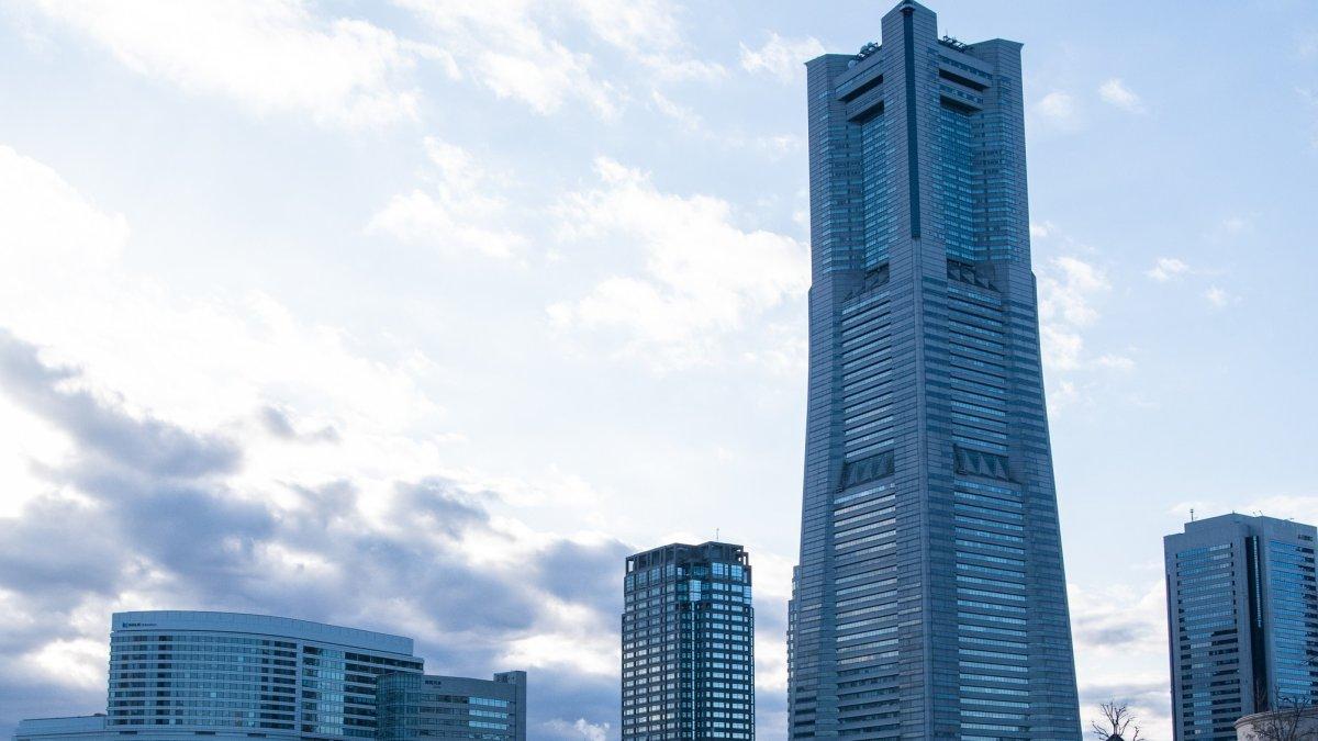 Tower Sky Garden, satu tempat wisata terbaik di Yokohama Jepang.