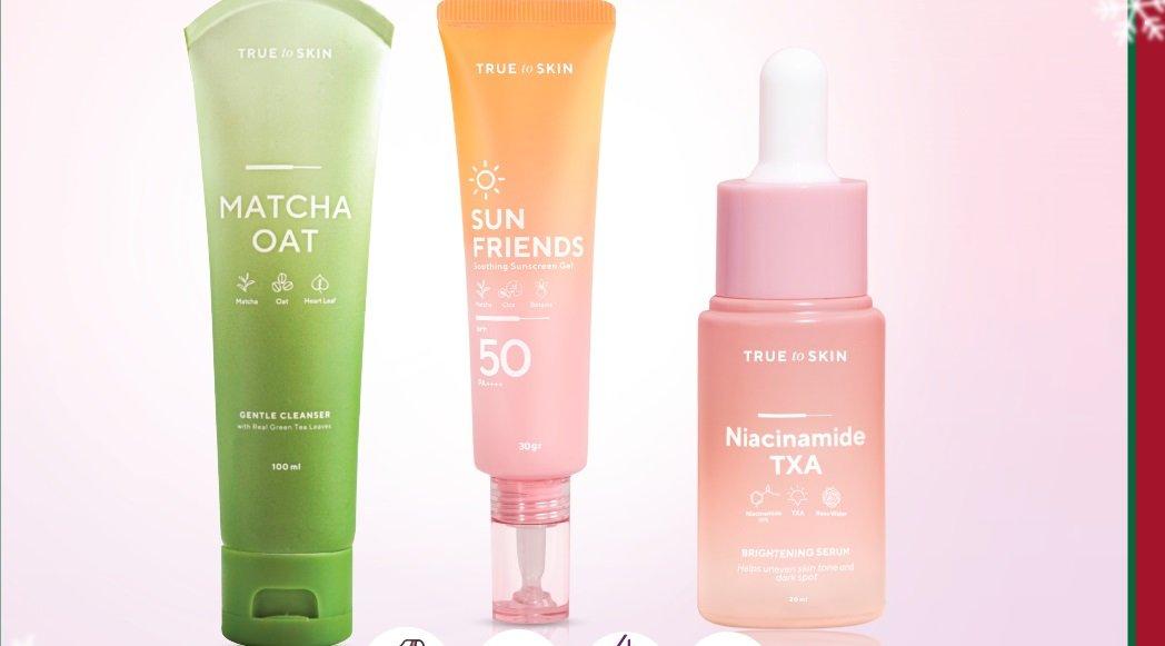 True to Skin, satu skincare travel kit terbaik buat dibawa traveling.