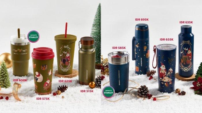 Tumbler Starbucks spesial warna army dan navy