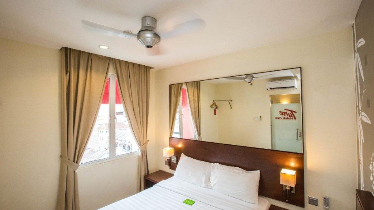 Ilustrasi tipe kamar di Tune Hotel Georgetown Penang