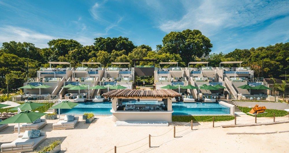 +Twelve, satu beach club bar terbaik di Sentosa Singapura buat healing.