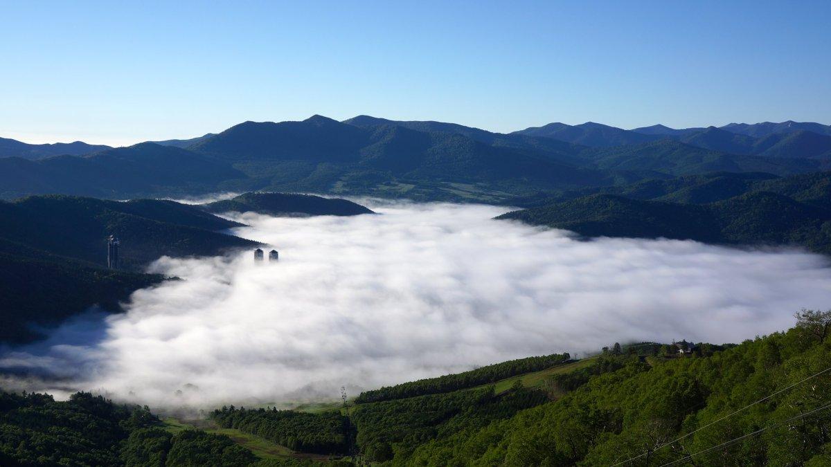 Unkai Terrace di Hokkaido Jepang