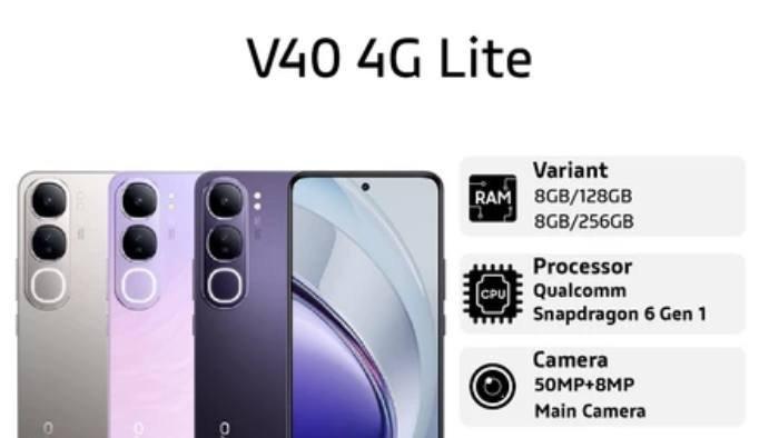 VIVO V40 Lite 4G - Al Aura Light Portrait