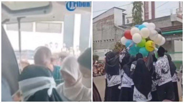 Video detik-detik meledaknya balon gas perayaan Hari Guru Nasional 2023 di Kota Bekasi, viral di media sosial.