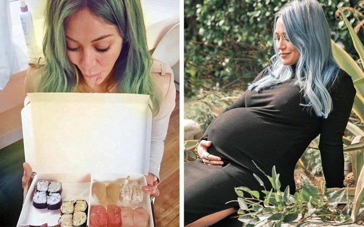 Viral artis Hilary Duff dikritik warganet gegara posting makan sushi