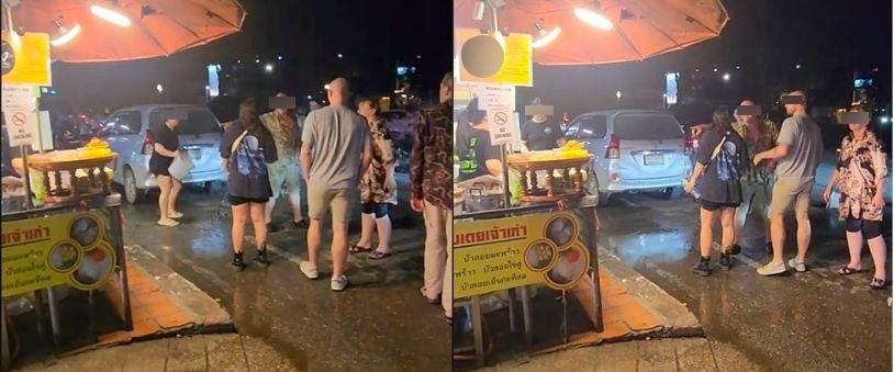 Viral turis asing diguyur pedagang Thailand gegara kelakuan buruknya.